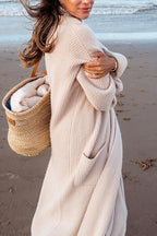 BERN – Ribbed Knit Cardigan – 7837