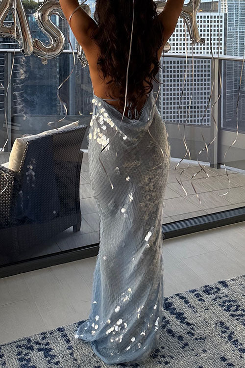 AMALFI – Sequin Maxi Dress – 1567