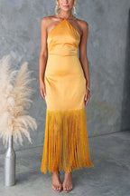 LYON – Halter Maxi Dress – 9858