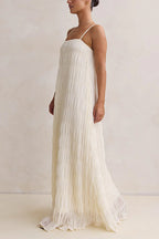 MADRID – Adjustable Strap Maxi Dress – 7723