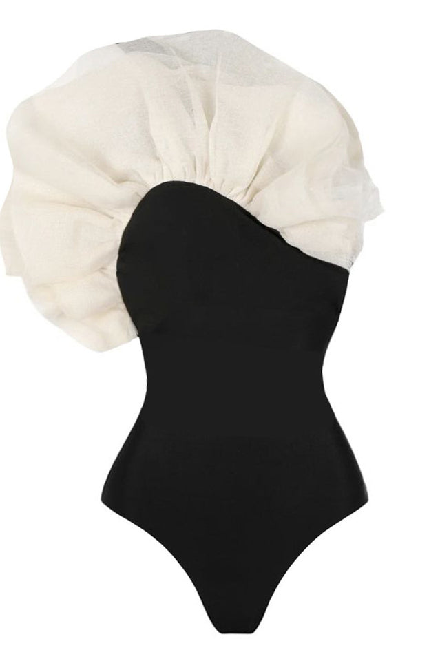 BIARRITZ – 3D Flower Swimsuit – 6174