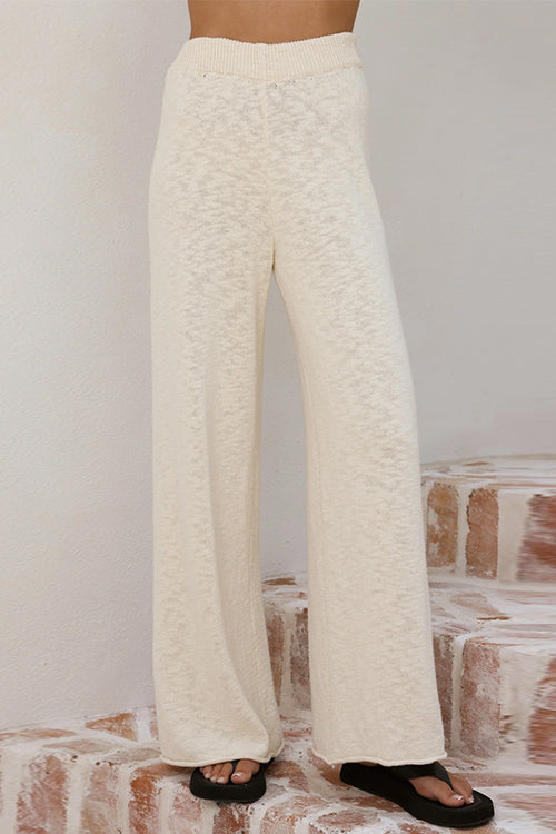NICE – Wide Leg Knit Pants – 5092