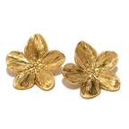 RHODES – Flower Stud Earrings – 6037