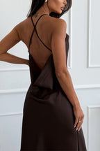 LYON – Backless Midi Dress – 2563