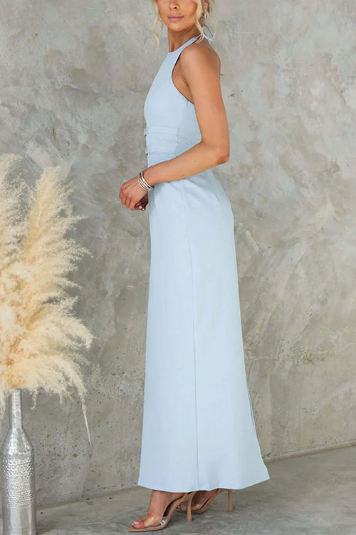 BARCELONA – Halter Maxi Dress – 4227