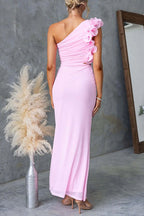 IBIZA – One Shoulder Maxi Dress – 3359