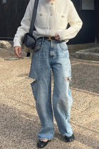 PALMA – Wide Leg Jeans – 8418