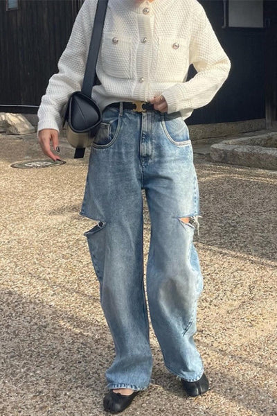 PALMA – Wide Leg Jeans – 8418