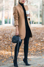 EDINBURGH – Stand Collar Coat – 4032