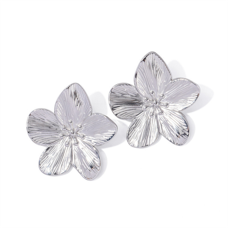 RHODES – Flower Stud Earrings – 6037