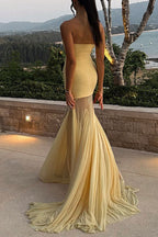 BARCELONA – Strapless Maxi Dress – 6539