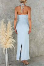 BARCELONA – Halter Maxi Dress – 4227