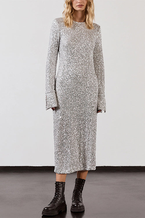 WARSAW – Sequin Midi Dress – 5277