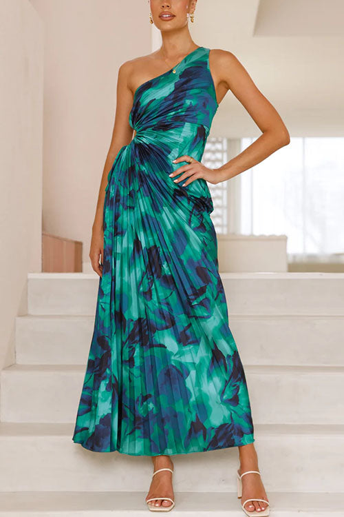 SALERNO – One Shoulder Maxi Dress – 2646