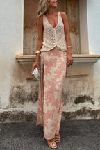 VALENCIA – Crochet Sleeveless Top – 2868