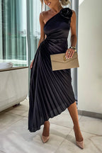 LYON – One Shoulder Maxi Dress – 6744