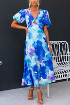 MARBELLA – Floral Midi Dress – 9954