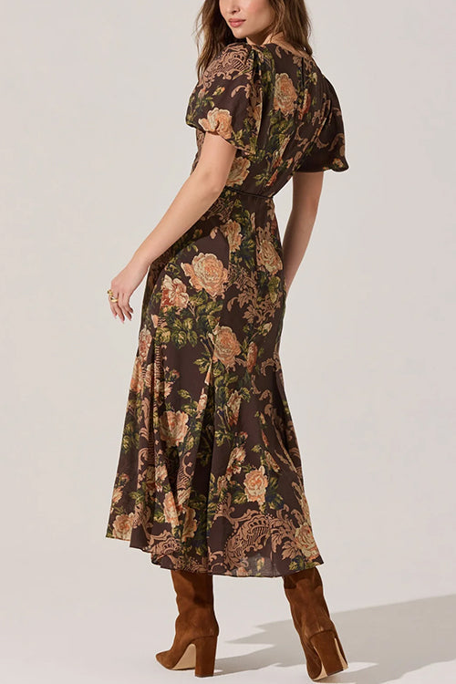 FORMENTERA – Floral Midi Dress – 6612