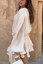 ZURICH – Long Sleeve Mini Dress – 5381