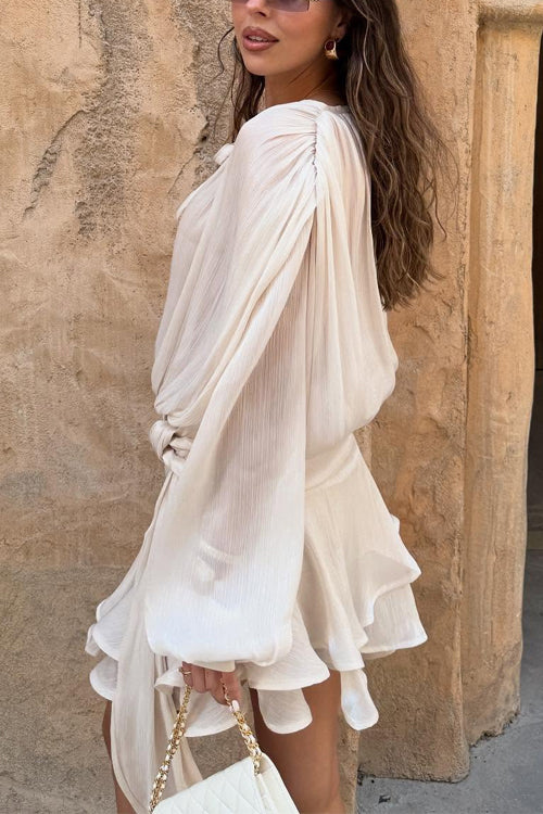 ZURICH – Long Sleeve Mini Dress – 5381