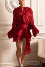 MALAGA – Layered Mini Dress – 8999