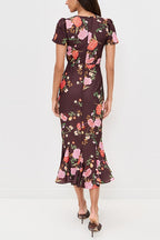 CORFU – Floral Midi Dress – 5456