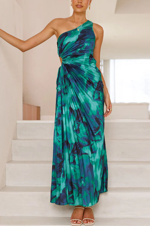 SALERNO – One Shoulder Maxi Dress – 2646
