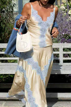 LYON – Adjustable Strap Satin Top – 3071