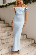 SEVILLE – Off Shoulder Maxi Dress – 5127