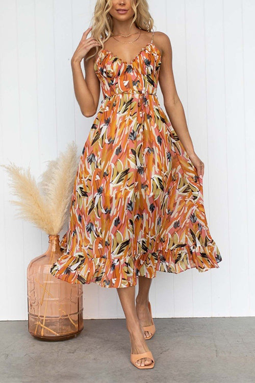 PORTOFINO – Midi Cami Dress – 6594