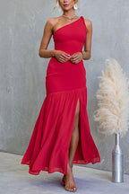 BIARRITZ – One Shoulder Maxi Dress – 7433