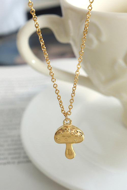 PALMA – Mushroom Pendant Necklace – 7486