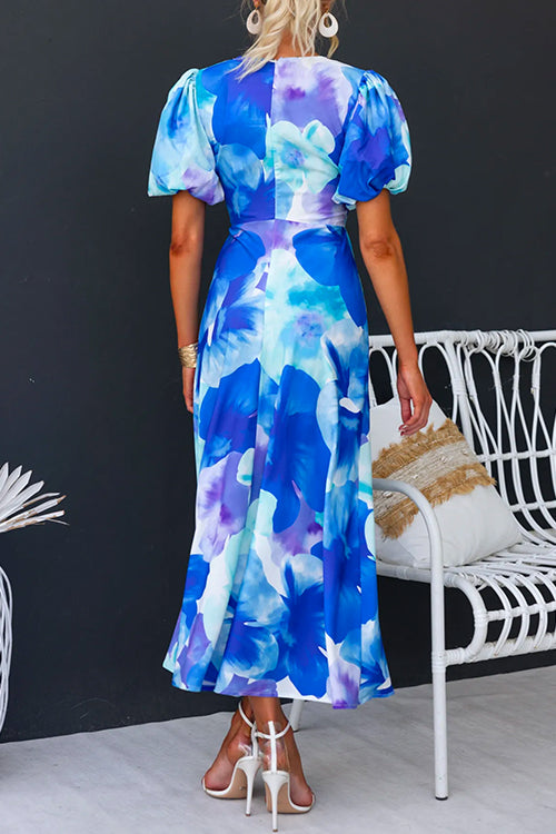 MARBELLA – Floral Midi Dress – 9954