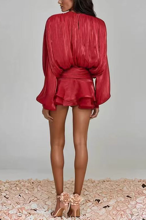 MALAGA – Layered Mini Dress – 8999