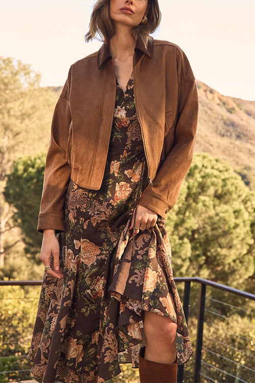 FORMENTERA – Floral Midi Dress – 6612