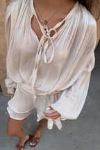 ZURICH – Long Sleeve Mini Dress – 5381