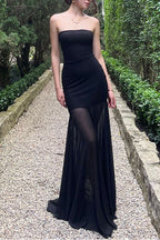 MADRID – Strapless Bodycon Maxi – 6755