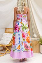 RHODES – Tropical Maxi Dress – 4032