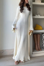 MARSEILLE – Bell Sleeve Maxi Dress – 4784