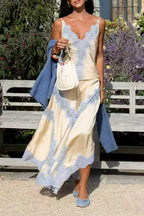 LYON – Adjustable Strap Satin Top – 3071