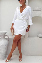 MONTPELLIER – Satin Mini Dress – 9908