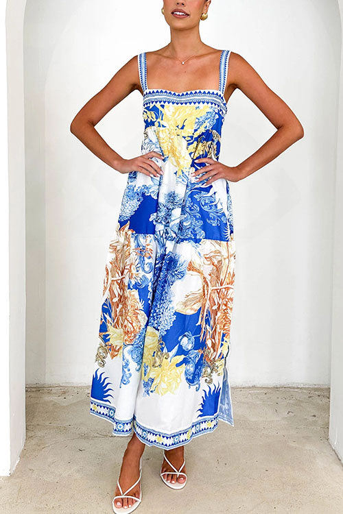 ATHENS – Sleeveless Maxi Dress – 7507