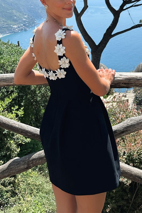 ANTIBES – Backless Mini Dress – 7114