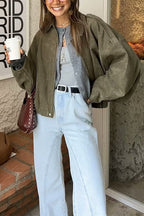 CORFU – Lapel Bomber Jacket – 5522