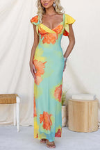 DUBROVNIK – Floral Maxi Dress – 6736