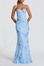 ANTIBES – Backless Maxi Dress – 9468