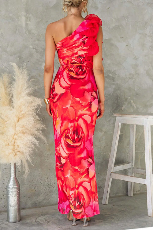 PORTO – One Shoulder Maxi Dress – 7400