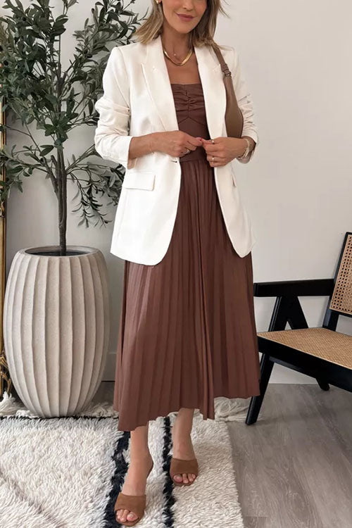 RIGA – Strapless Midi Dress – 7756