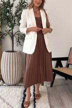 RIGA – Strapless Midi Dress – 7756