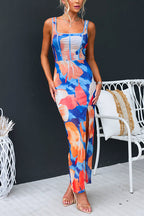 SEVILLE – Floral Maxi Dress – 7374